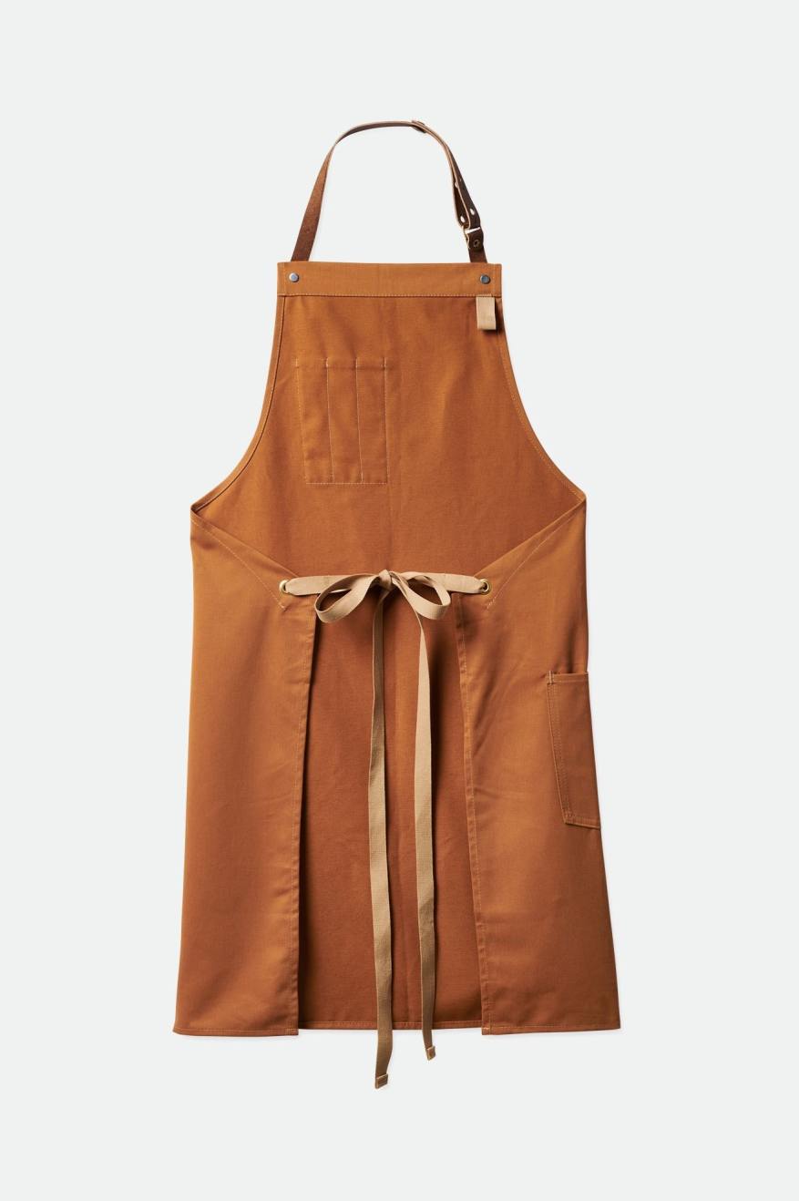 Accesorios Brixton Artifact All Purpose Apron Unisex Marrones | XFKEYQ869