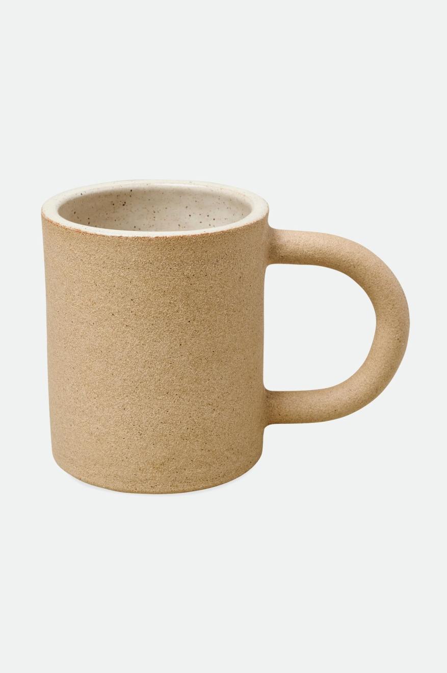 Accesorios Brixton O-M Hand Crafted Cerámico Mug Unisex Beige | JWHMNO235