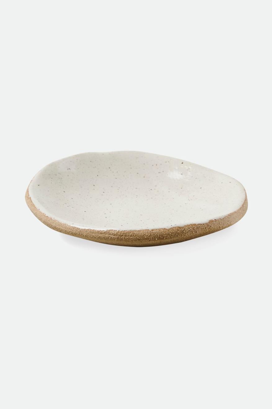 Accesorios Brixton O-M Hand Crafted Cerámico Catch All Dish Unisex Beige | UDSOZJ476