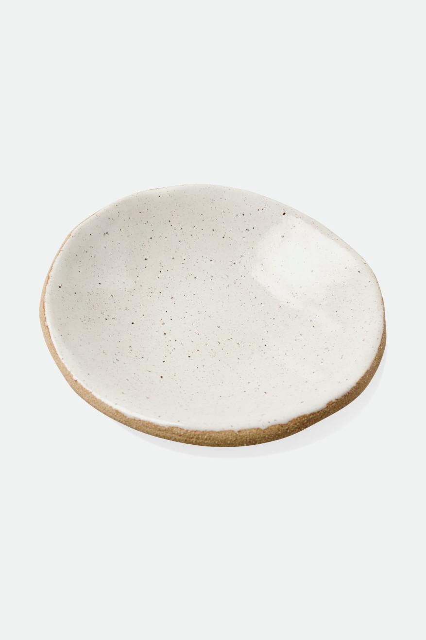 Accesorios Brixton O-M Hand Crafted Cerámico Catch All Dish Unisex Beige | UDSOZJ476