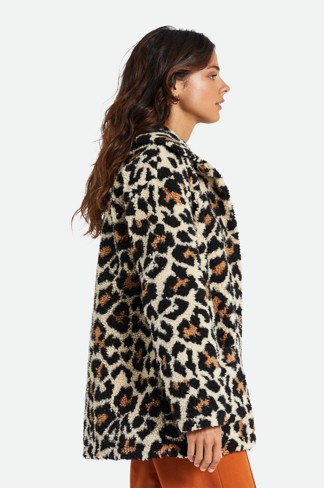 Chaquetas Brixton Bern Mujer Leopardo | QAFRXS394