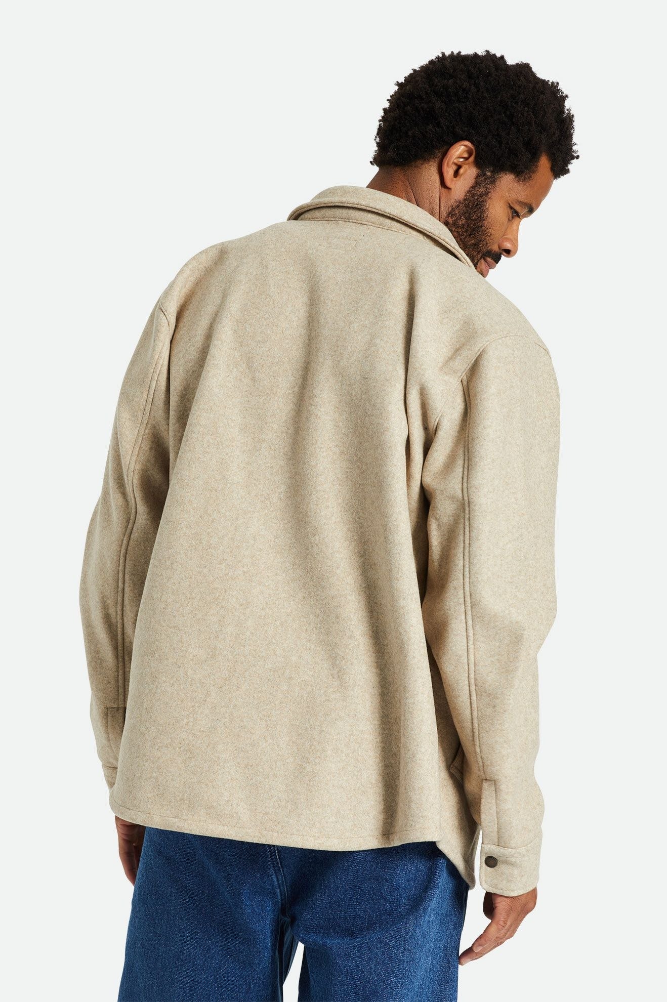 Chaquetas Brixton Durham Reserve Hombre Beige | OYEPFW265