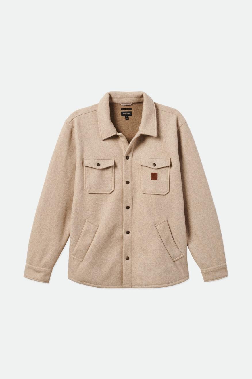 Chaquetas Brixton Durham Reserve Hombre Beige | OYEPFW265