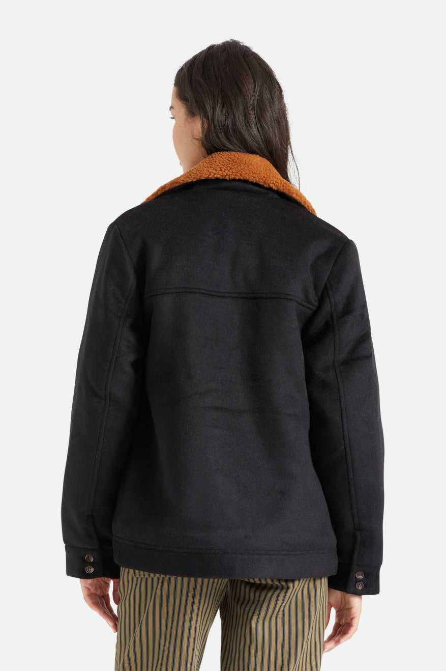 Chaquetas Brixton Nouvelle Mujer Negras | STCRDB187