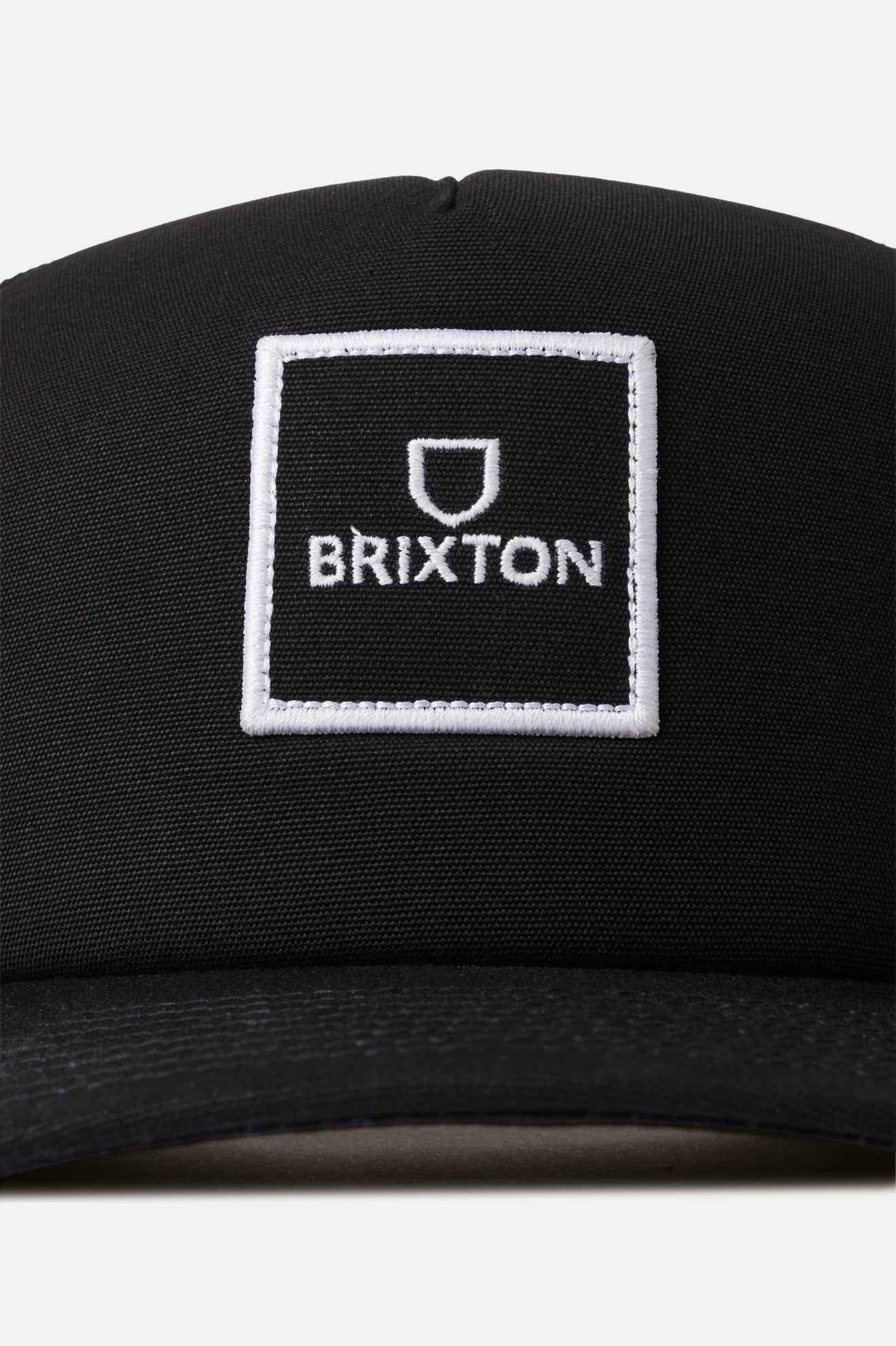 Gorras Brixton Alpha Block NetPlus MP Trucker Hat Hombre Negras | DQHISN679