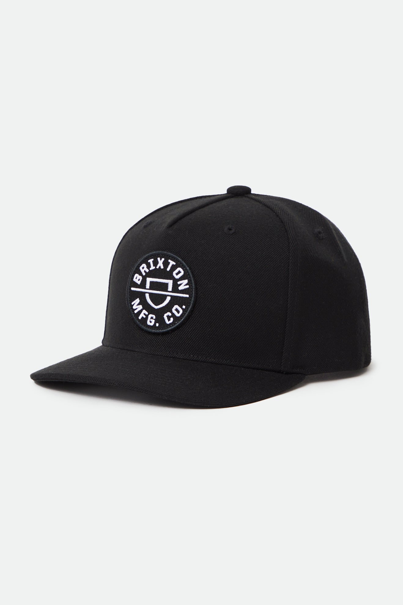 Gorras Brixton Crest C NetPlus MP Hombre Negras | QXYTCM896