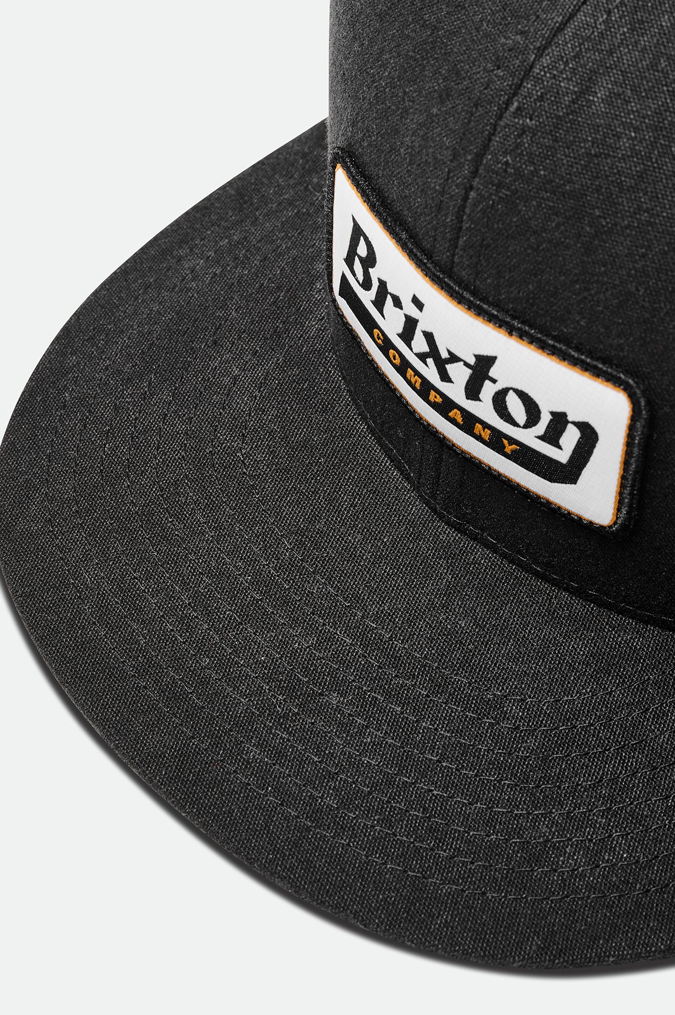 Gorras Brixton Steadfast HP Hombre Negras | UJXFVP430