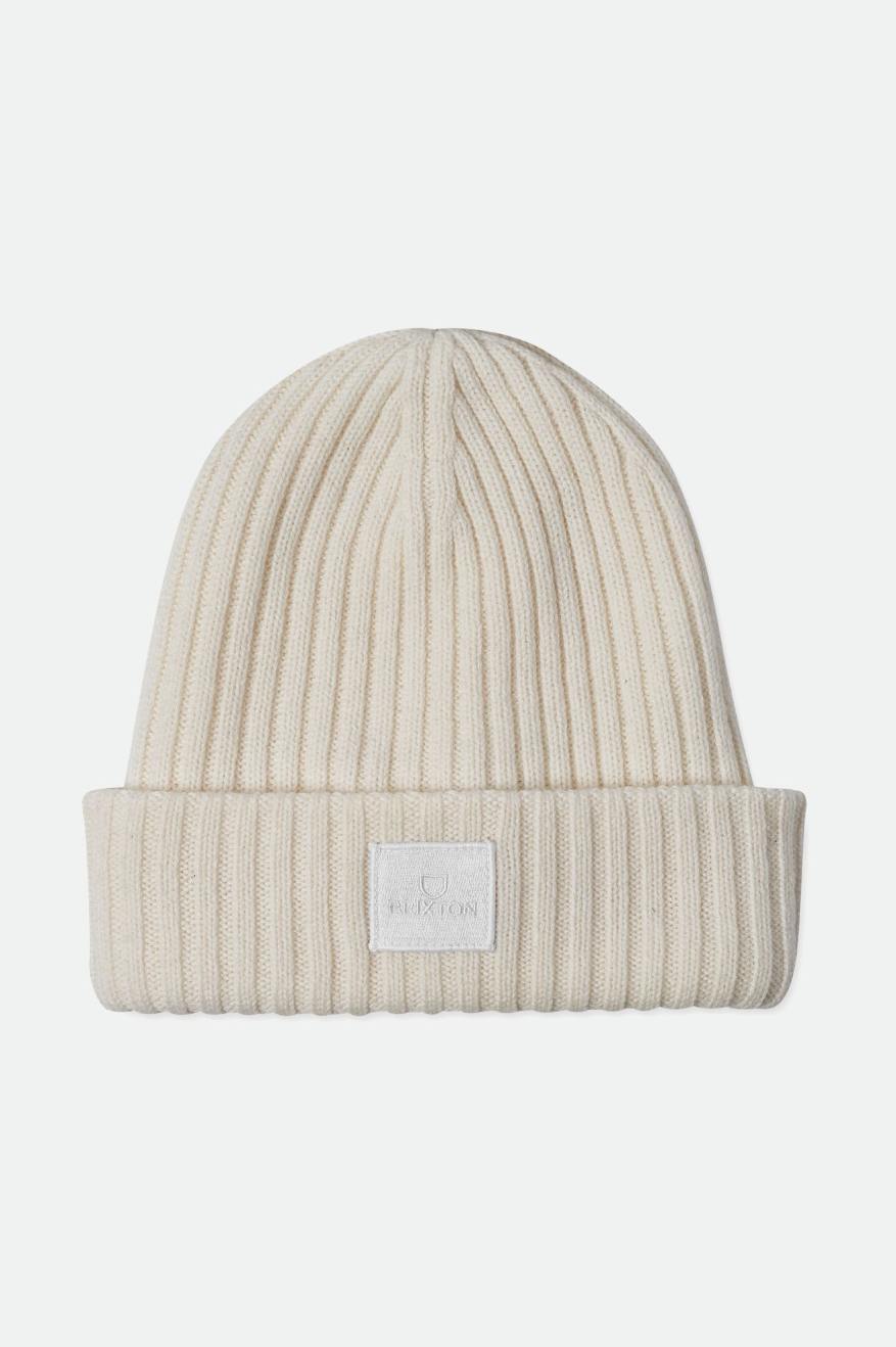 Gorros Brixton Alpha Square Merino Lana Hombre Blancas | WXAUBC085