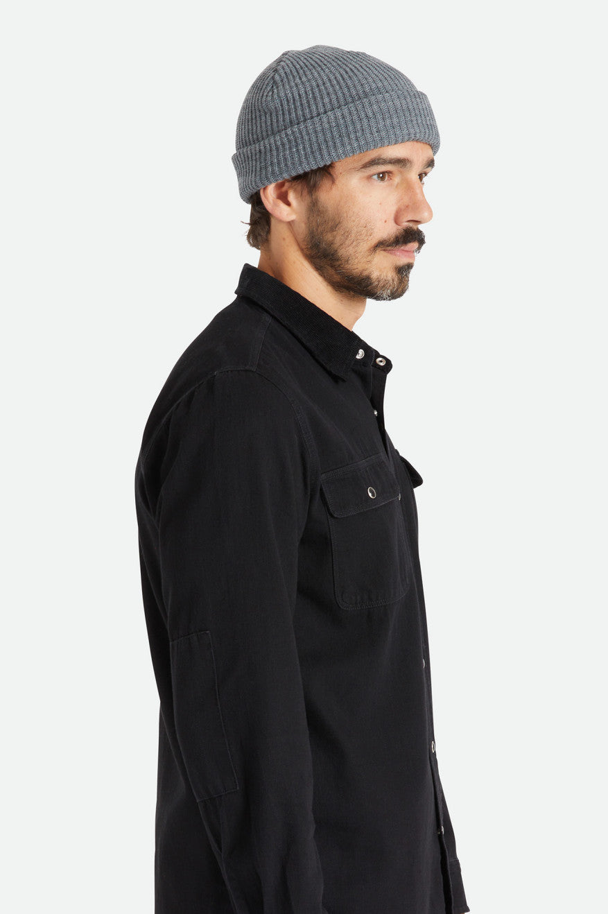 Gorros Brixton Heist Hombre Gris | KDFJZB845