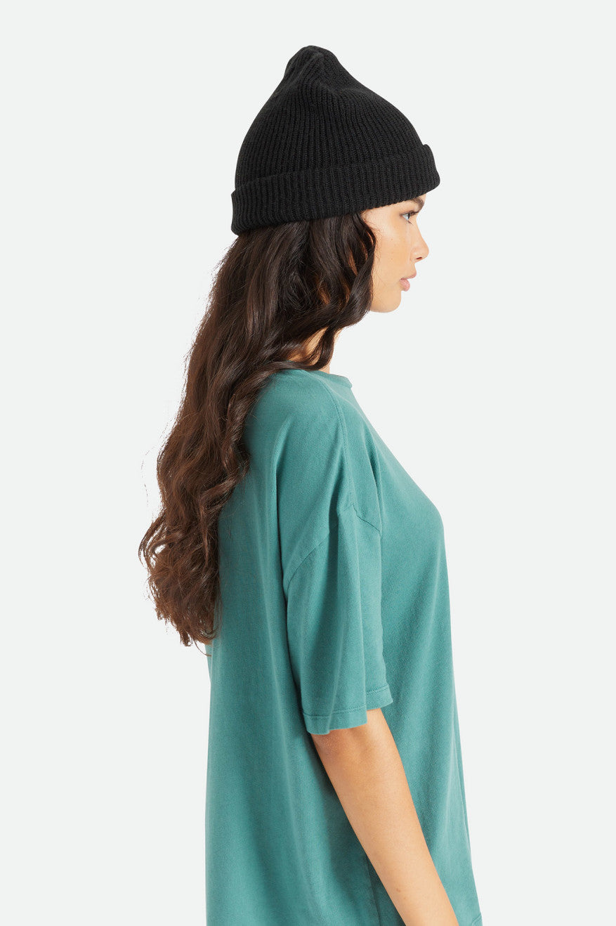 Gorros Brixton Heist Mujer Negras | RQEODA580