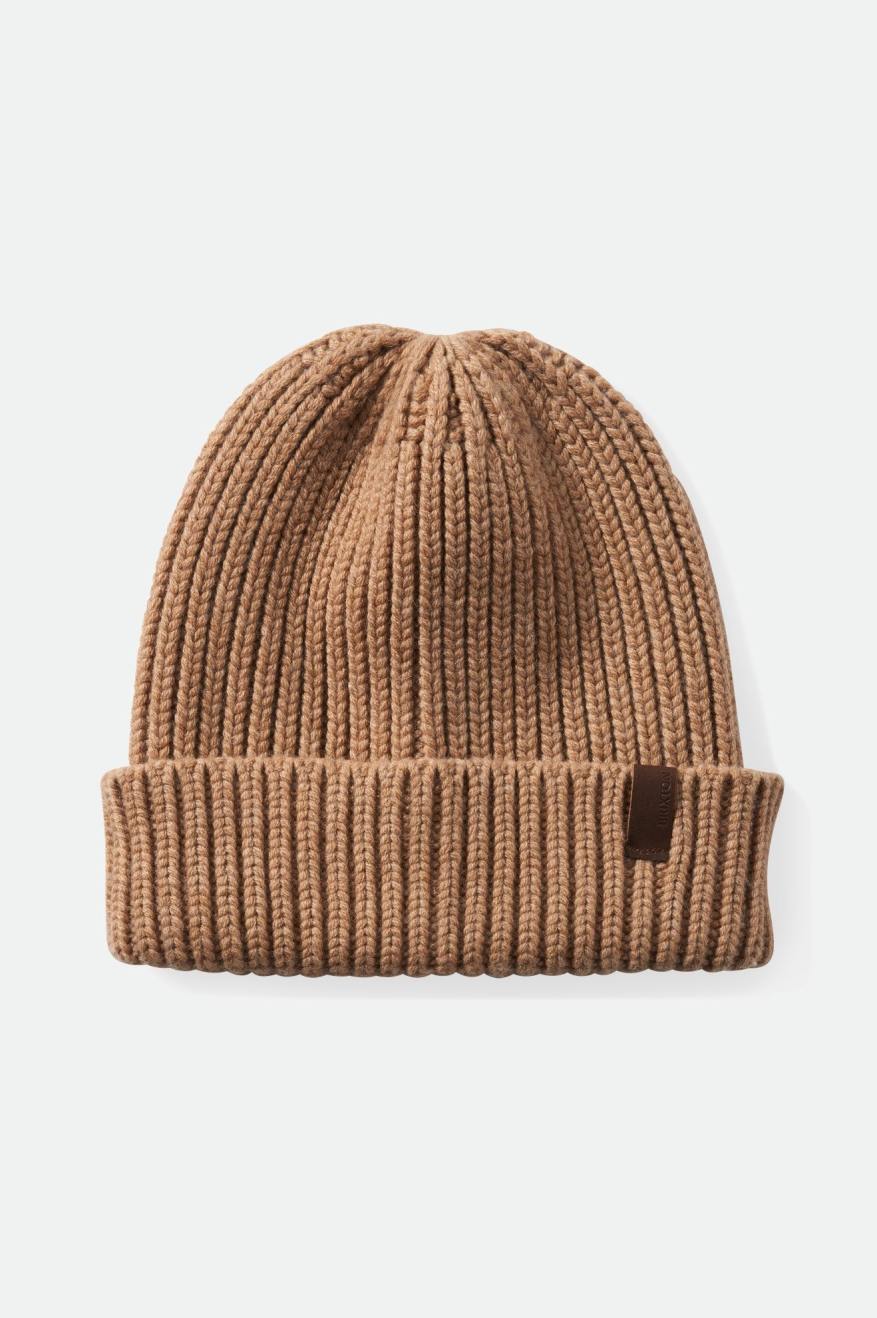 Gorros Brixton Heist Reserve Cashmere Hombre Beige | RJPVGO849