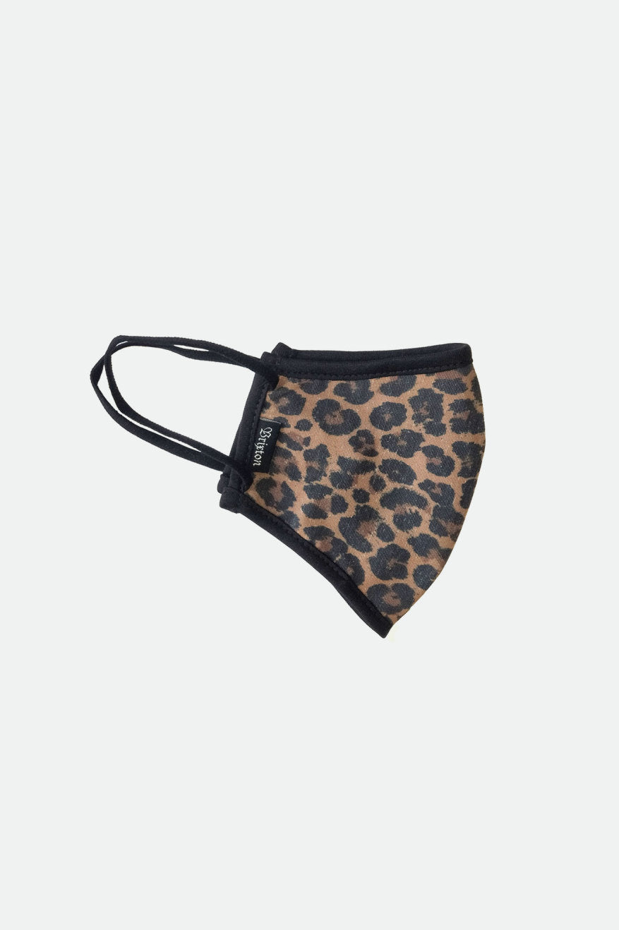 Mascarilla Brixton Antimicrobial 4-Way Stretch Unisex Leopardo | VZEFCD580