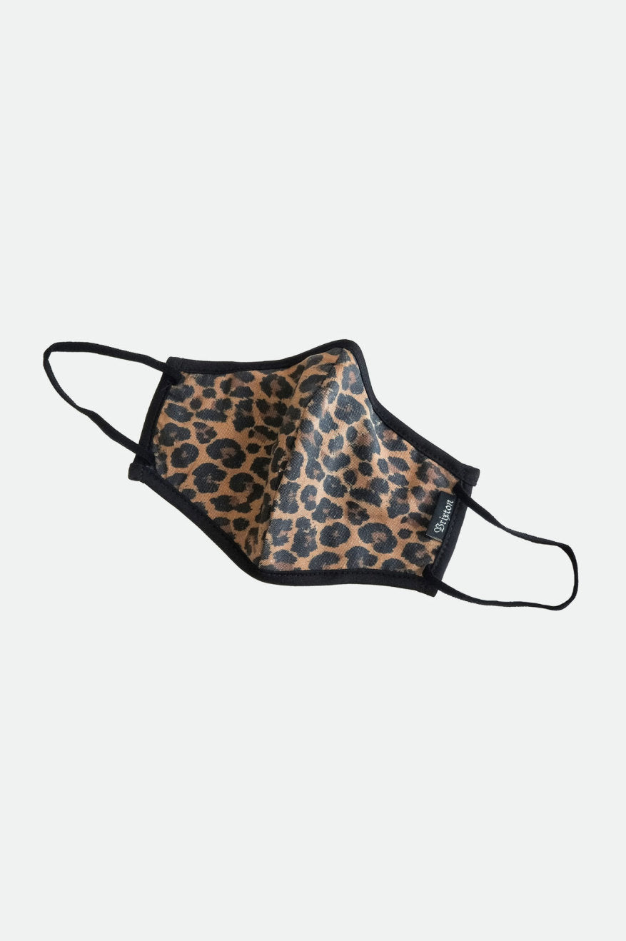 Mascarilla Brixton Antimicrobial 4-Way Stretch Unisex Leopardo | VZEFCD580