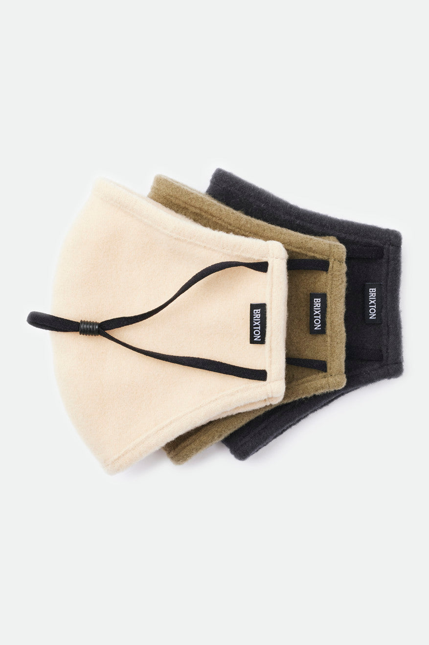 Mascarilla Brixton Arctic Fleece Unisex Beige | CXTJUN528