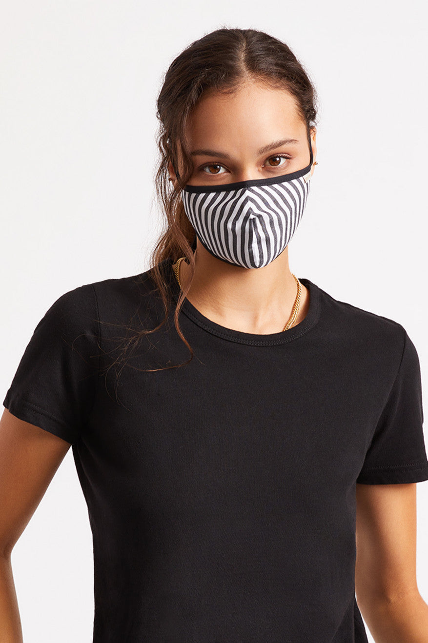 Mascarilla Brixton Ligeros Antimicrobial Unisex Negras | CYDSAX597