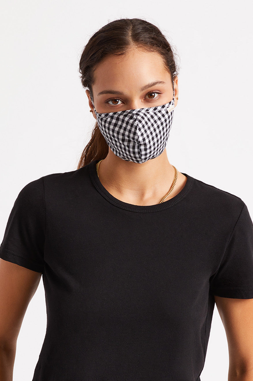 Mascarilla Brixton Ligeros Antimicrobial Unisex Negras | LGNDOU490