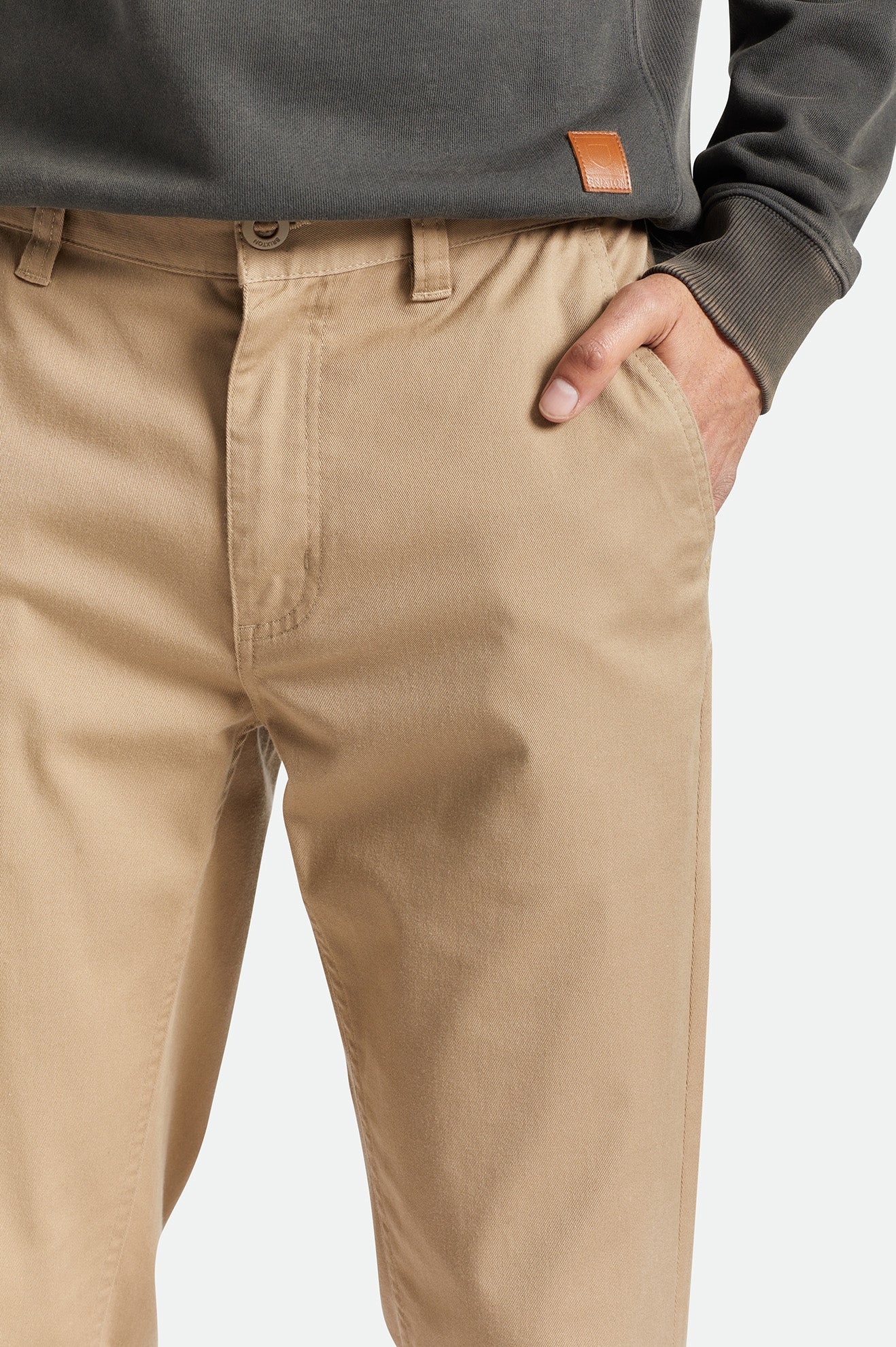 Pantalones Brixton Choice Chino Hombre Kaki | FAJQHW952