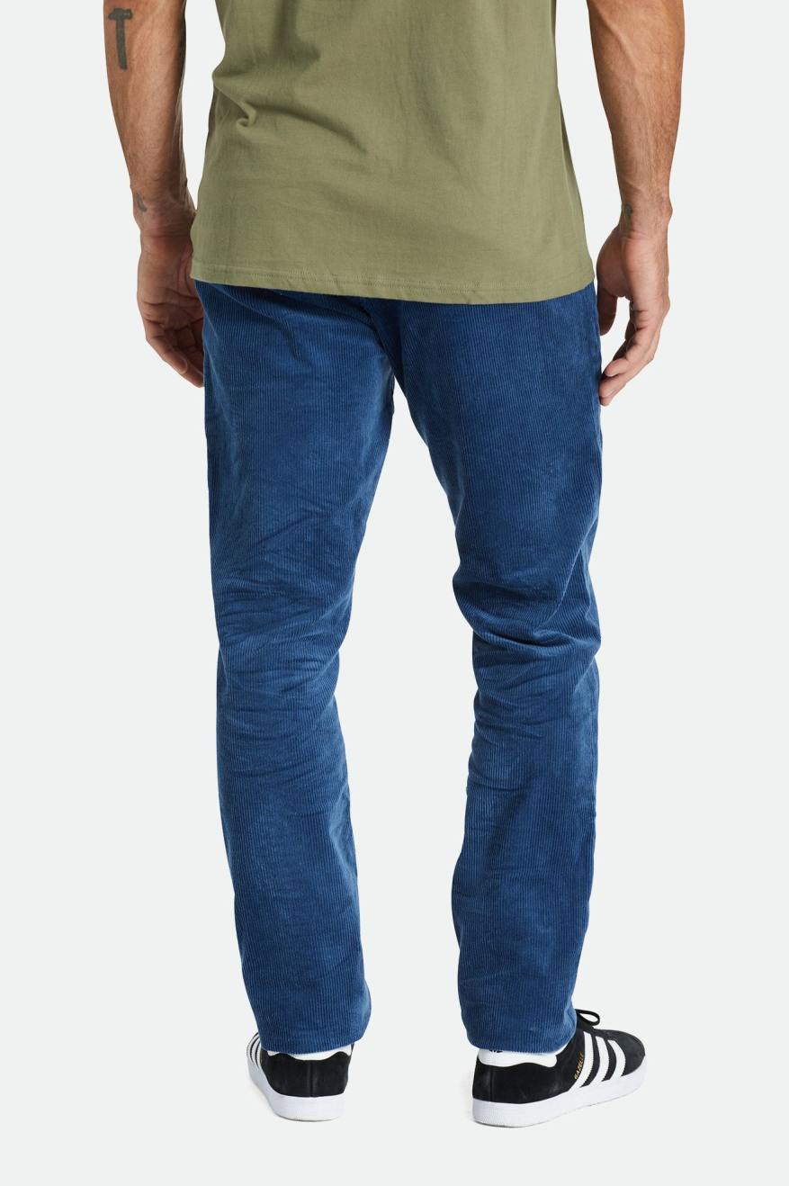 Pantalones Brixton Choice Chino Regular Hombre Azules | KZVPSD072