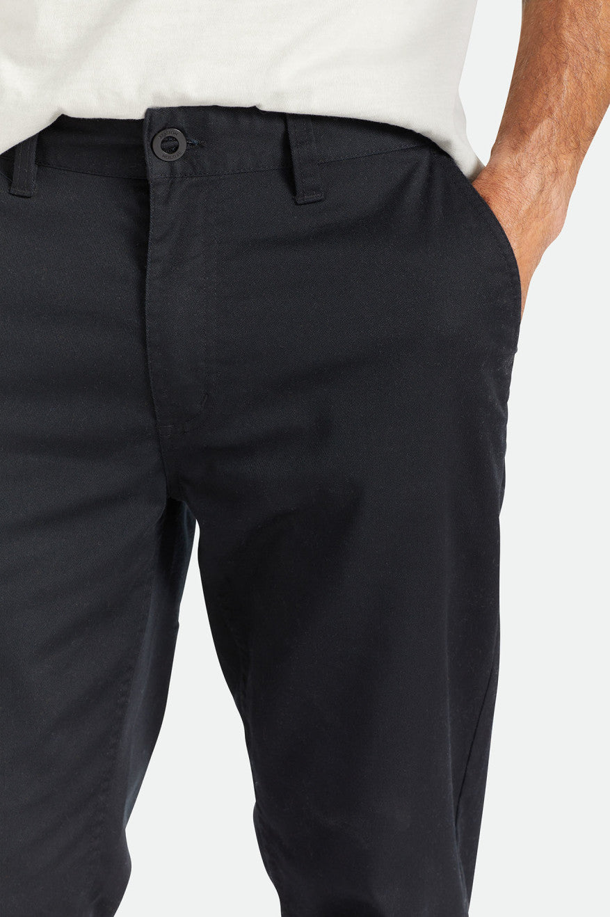 Pantalones Brixton Choice Chino Regular Hombre Negras | PWHNKG803