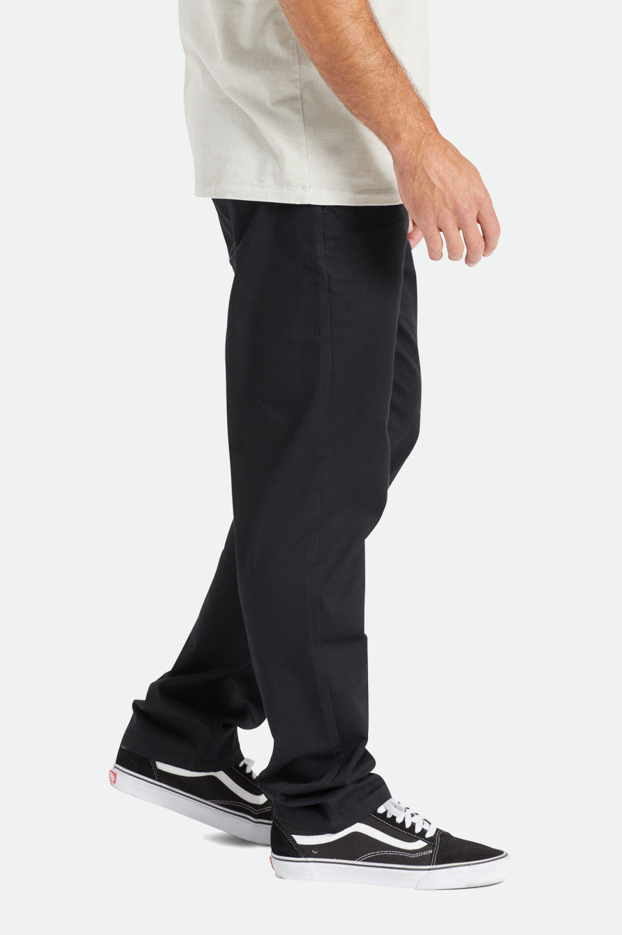 Pantalones Brixton Choice Chino Regular Hombre Negras | PWHNKG803