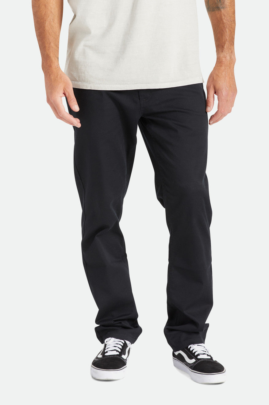 Pantalones Brixton Choice Chino Regular Hombre Negras | PWHNKG803