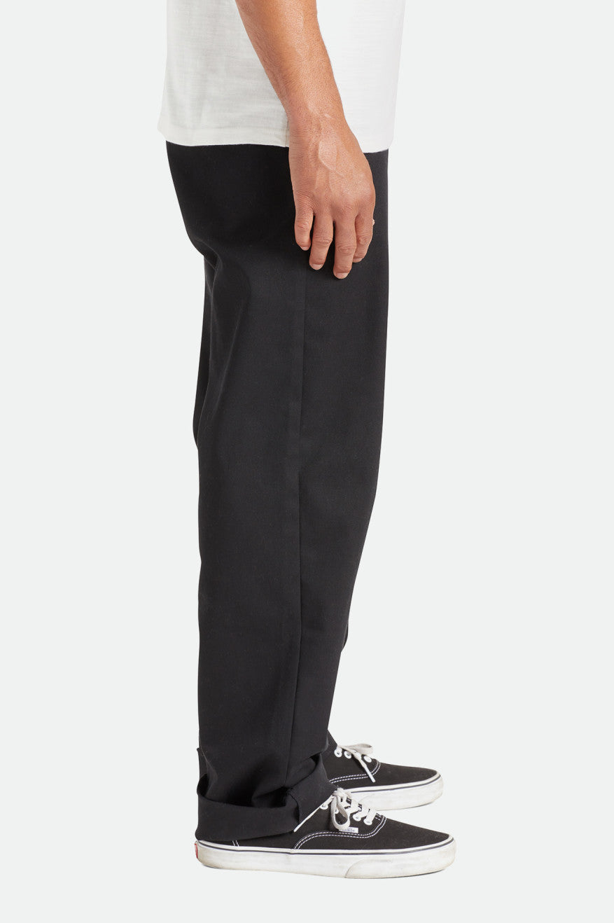 Pantalones Brixton Choice Chino Relaxed Hombre Negras | UALWMF823