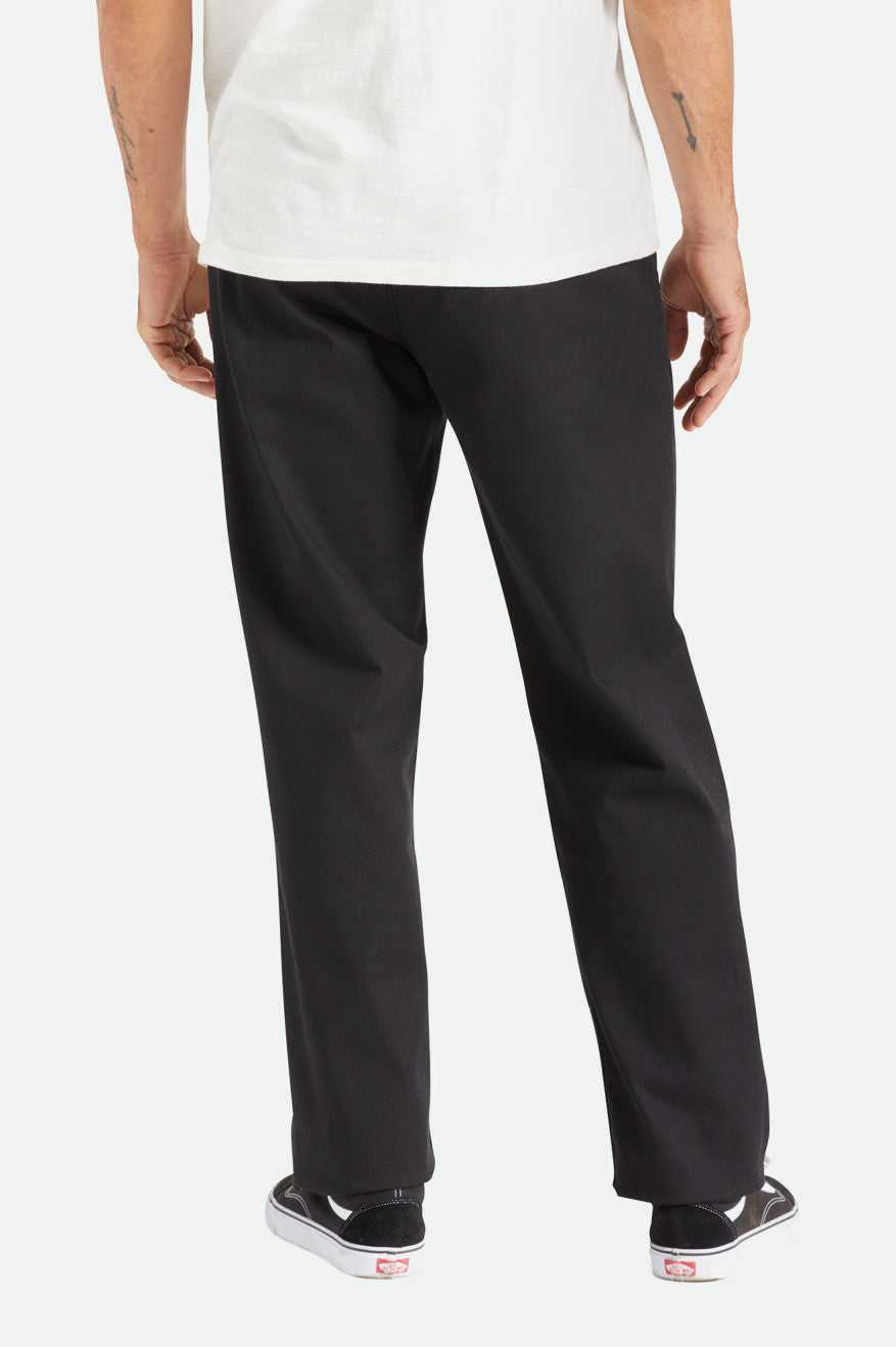 Pantalones Brixton Choice Chino Relaxed Hombre Negras | UALWMF823