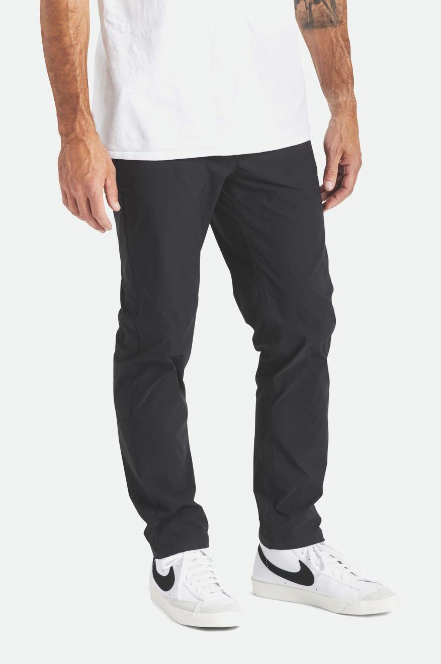 Pantalones Brixton Knox Utility Slim Hombre Negras | IXPWZJ605