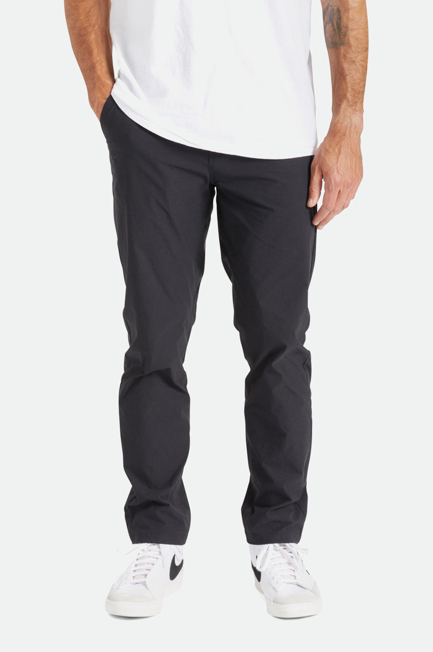 Pantalones Brixton Knox Utility Slim Hombre Negras | IXPWZJ605