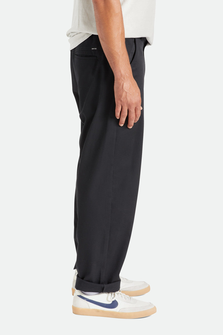 Pantalones Brixton Medina Hombre Negras | HZGFXK304