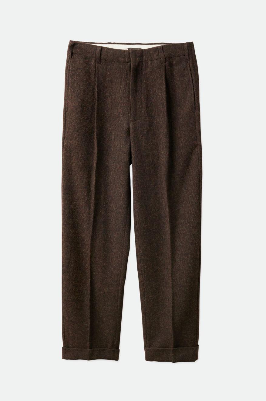 Pantalones Brixton Regent Reserve Trouser Hombre Marrones | KDFNAH567