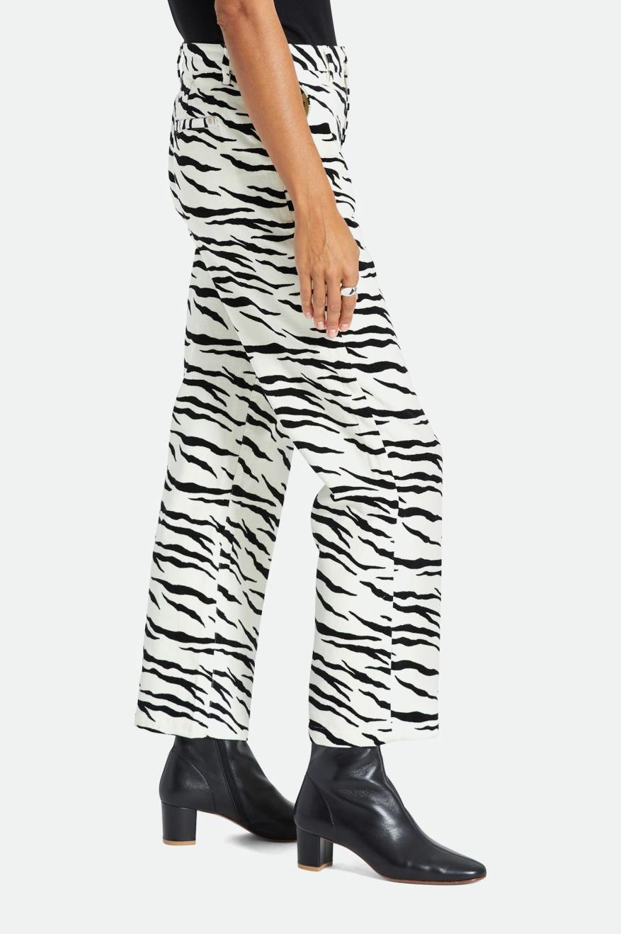 Pantalones Brixton Victory Mujer Blancas | GHIVDX635