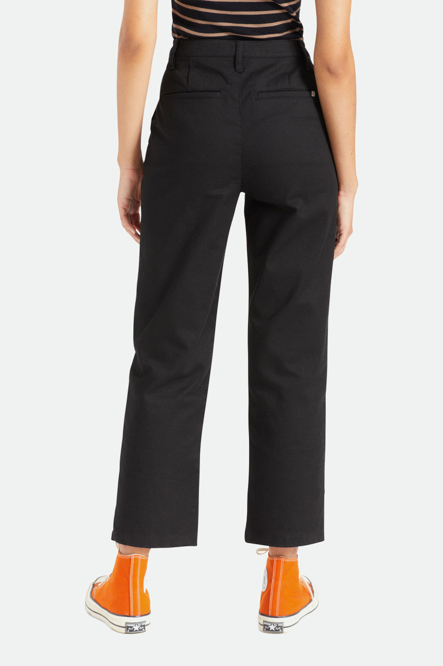 Pantalones Brixton Victory Mujer Negras | QFYICH730