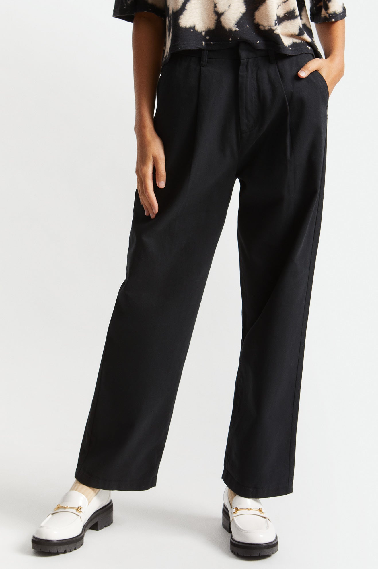 Pantalones Brixton Victory Trouser Mujer Negras | GIZKYC028