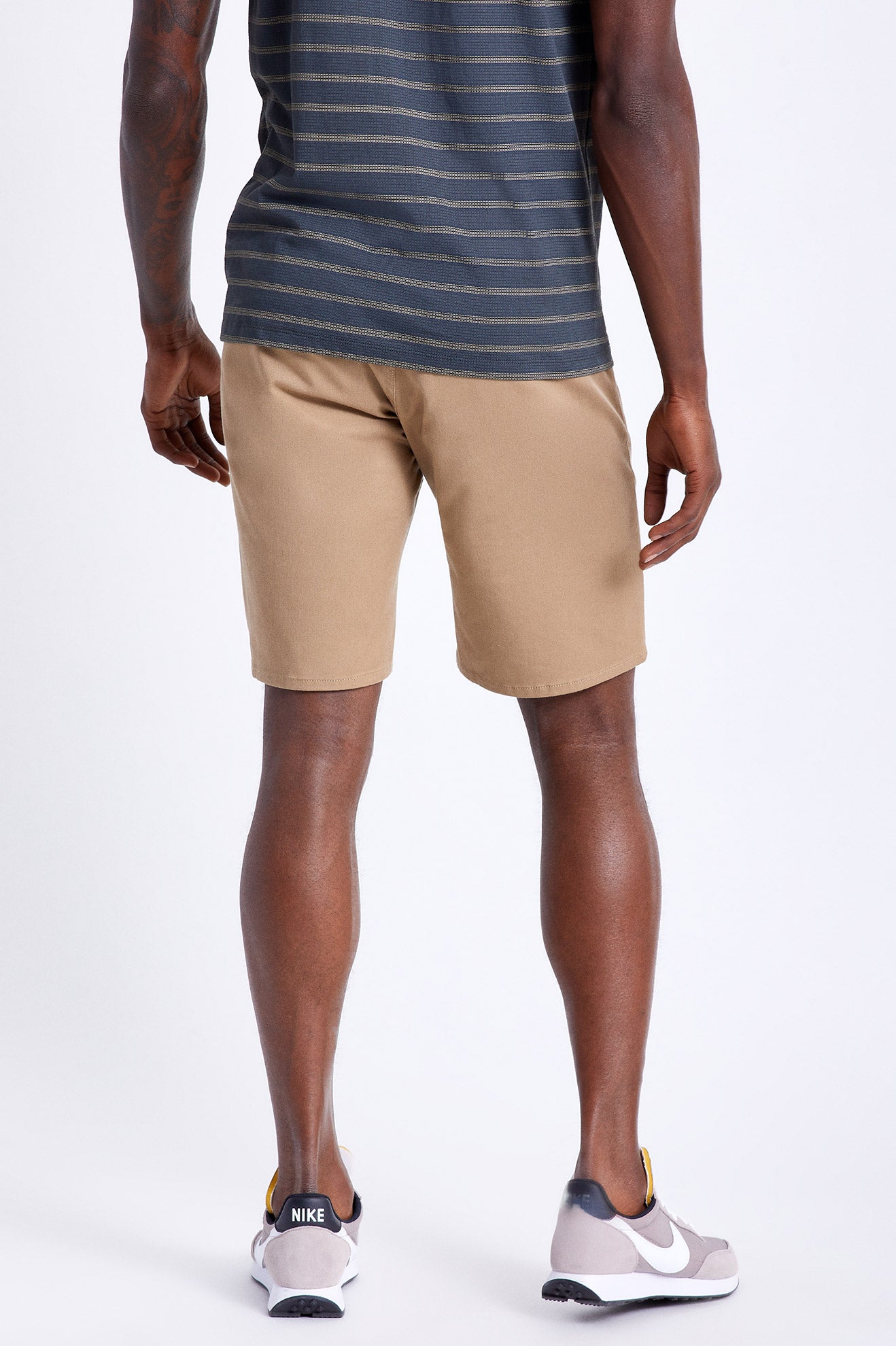 Pantalones Cortos Brixton Choice Chino Hombre Kaki | OKBVJM309