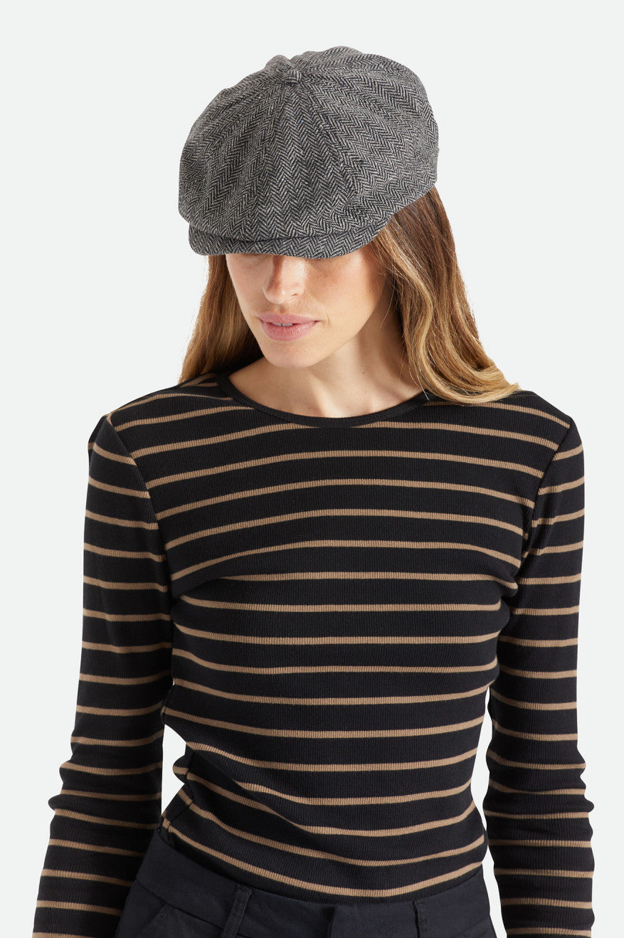 Sombreros Brixton Brood Mujer Gris Negras | CGKVZT798