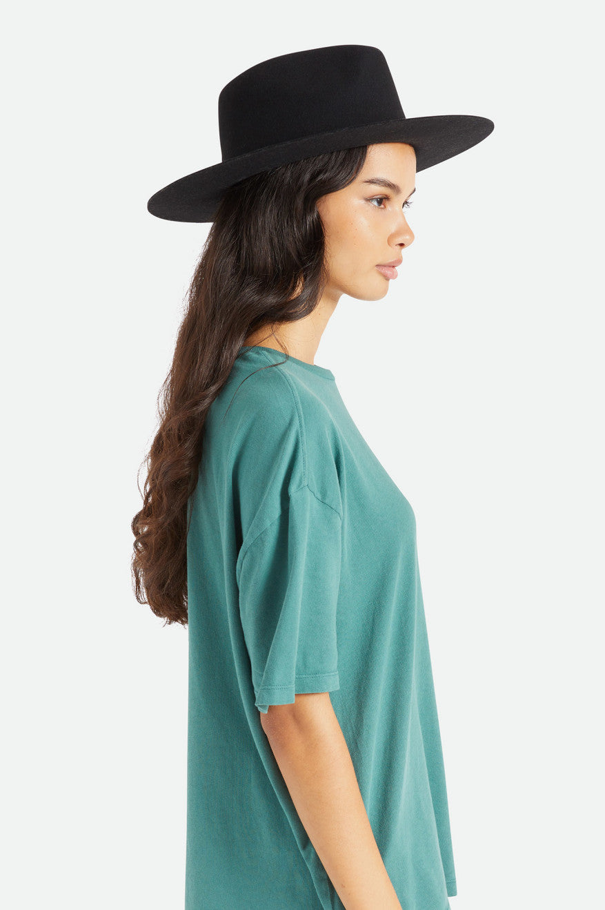 Sombreros Brixton Cohen Cowboy Hat Mujer Negras | FYCBQG874