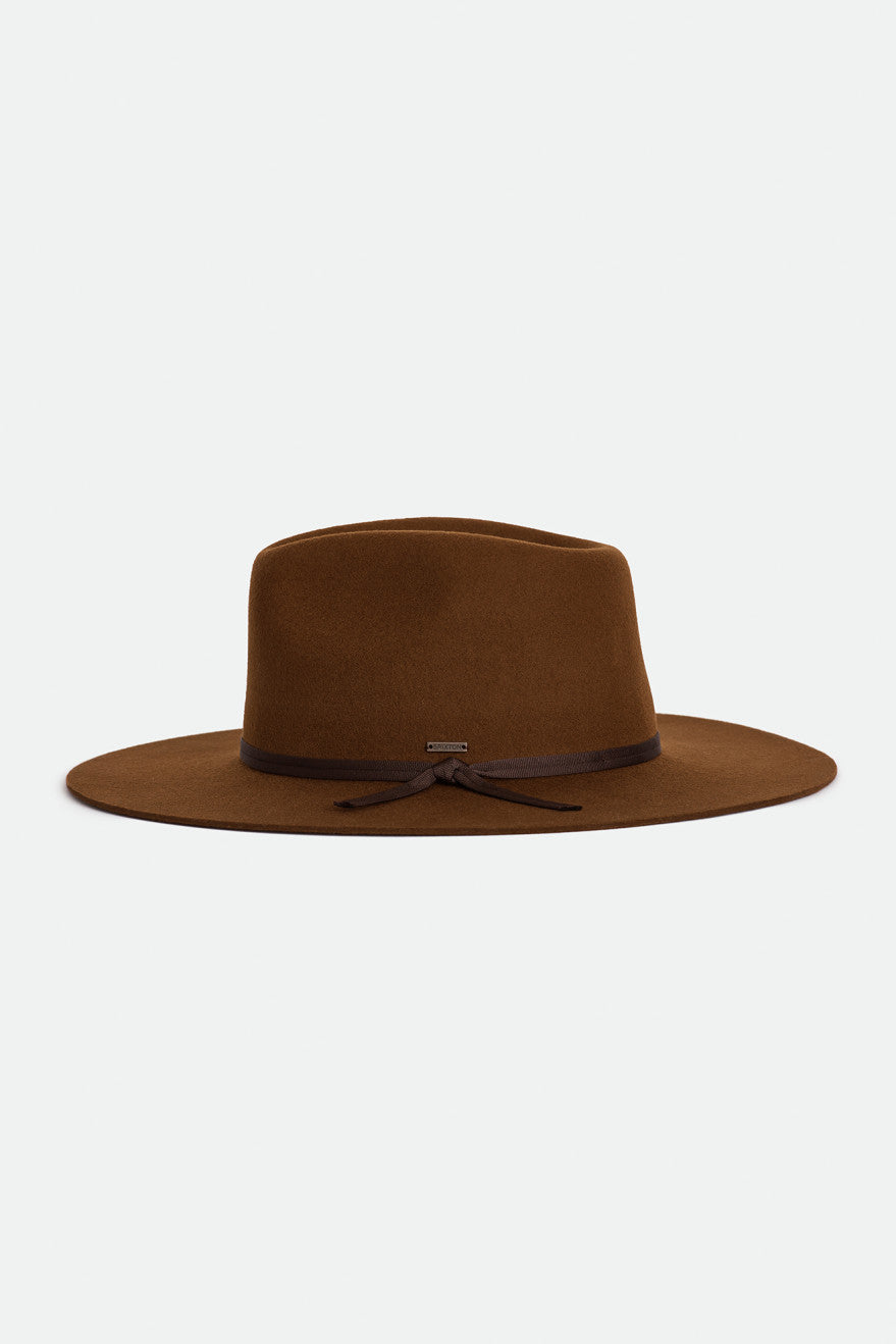 Sombreros Brixton Cohen Cowboy Hat Mujer Cafe | VNDQJU761