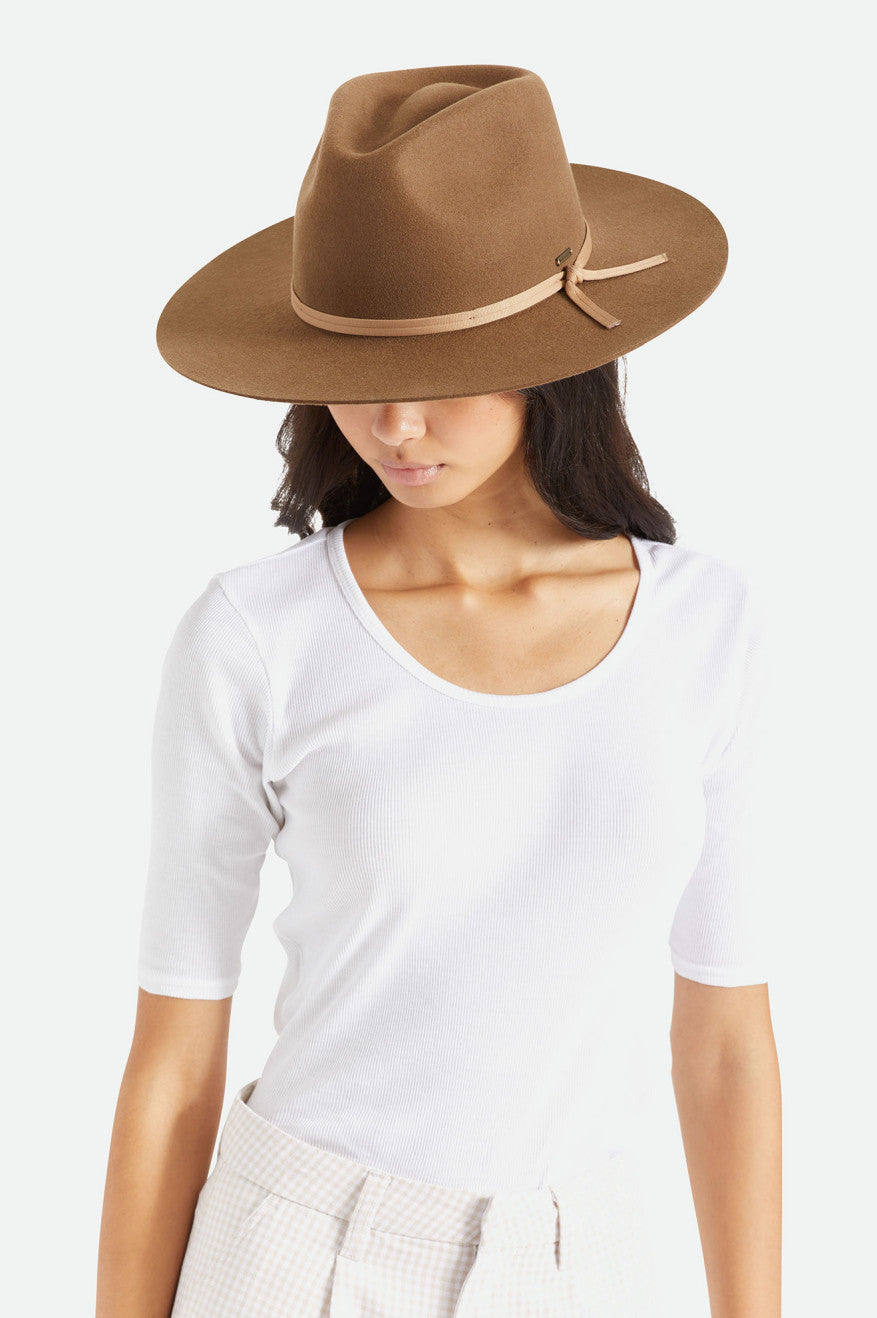 Sombreros Brixton Cohen Cowboy Hombre Beige | MEHJRC042