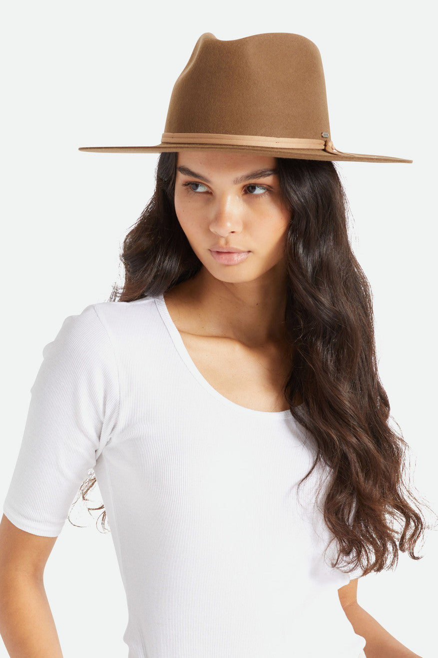 Sombreros Brixton Cohen Cowboy Hombre Beige | MEHJRC042