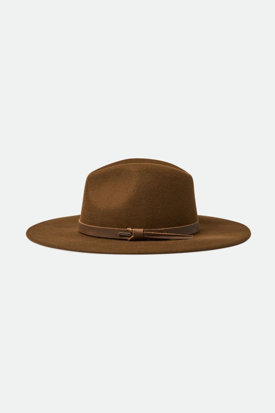 Sombreros Brixton Field Proper Hat Mujer Cafe | PEIQTK693