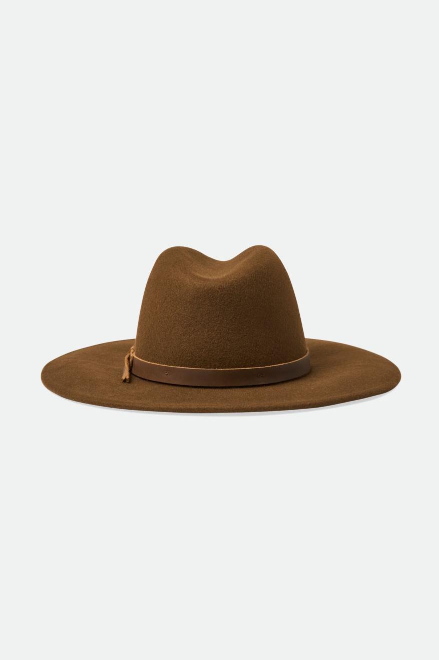 Sombreros Brixton Field Proper Hat Mujer Cafe | PEIQTK693