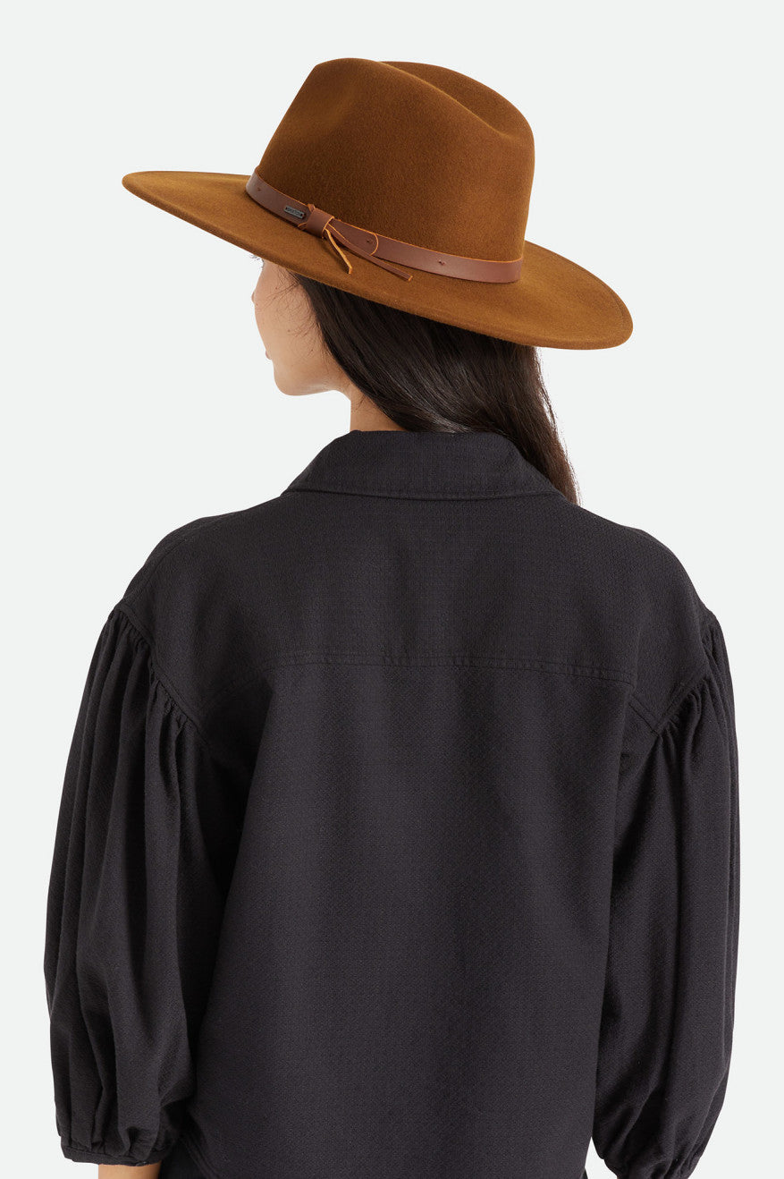 Sombreros Brixton Field Proper Hat Mujer Cafe | PEIQTK693