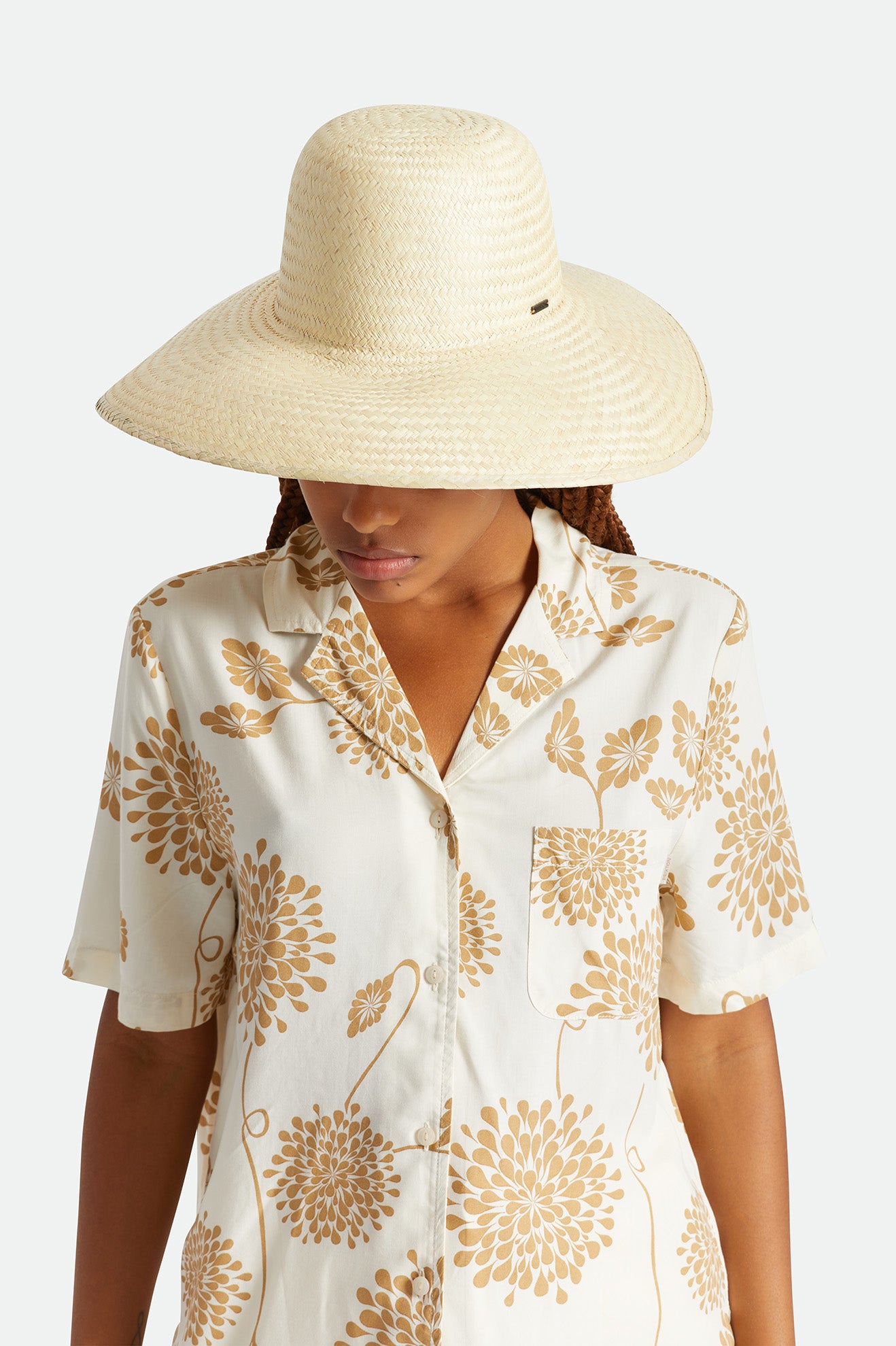 Sombreros Brixton Janae Sun Hat Mujer Beige | GINYQB631