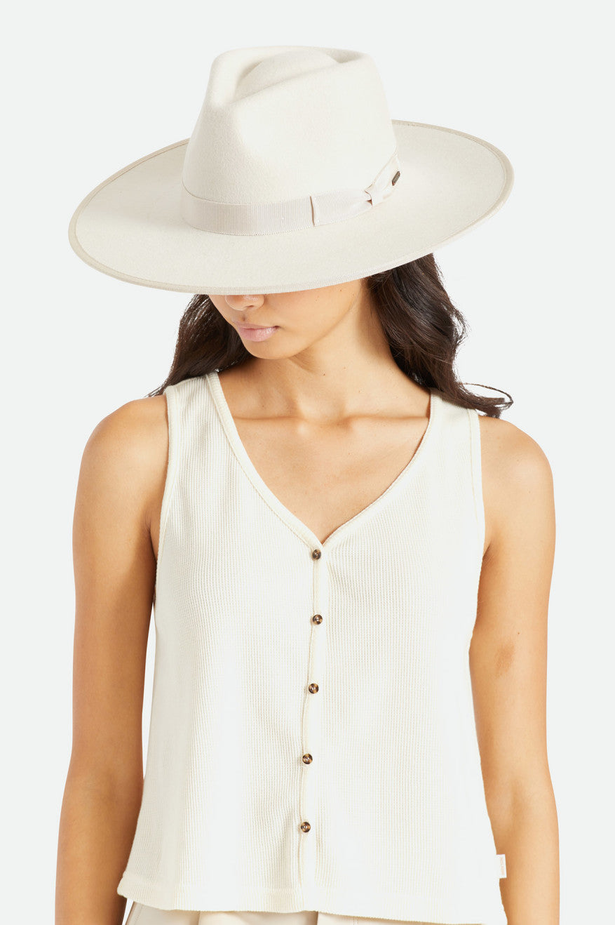 Sombreros Brixton Jo Rancher Hat Mujer Blancas | HPKTNZ154