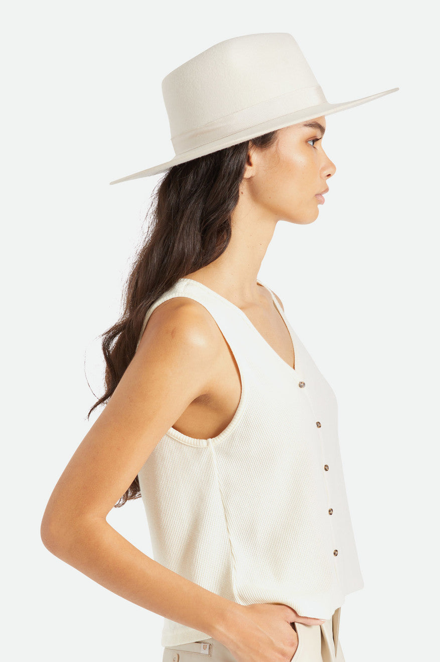 Sombreros Brixton Jo Rancher Hat Mujer Blancas | HPKTNZ154