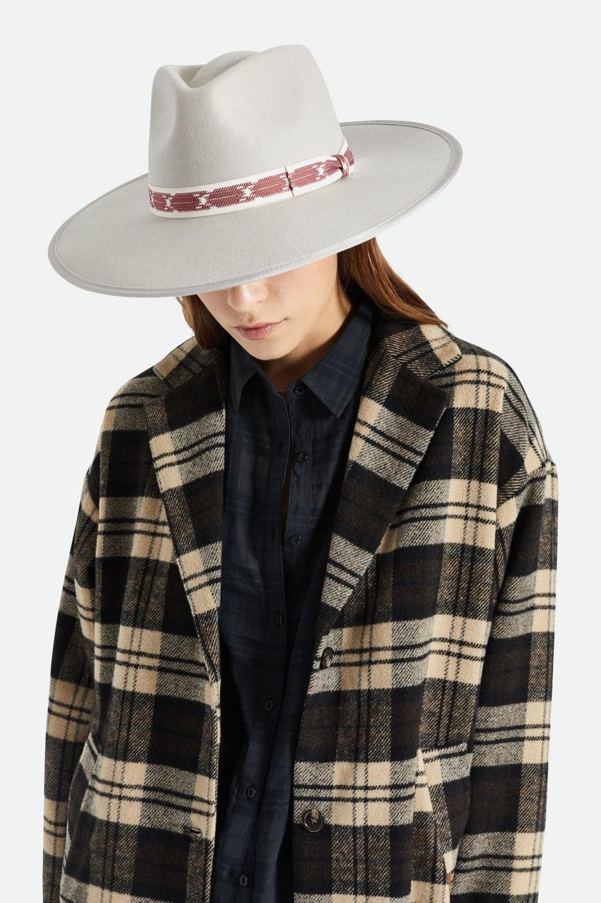 Sombreros Brixton Jo Rancher Hat Mujer Beige | PFXJQY578