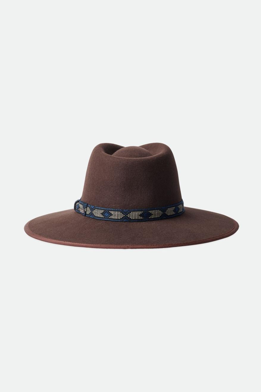 Sombreros Brixton Jo Rancher Hat Mujer Marrones Oscuro | WXUIJC724