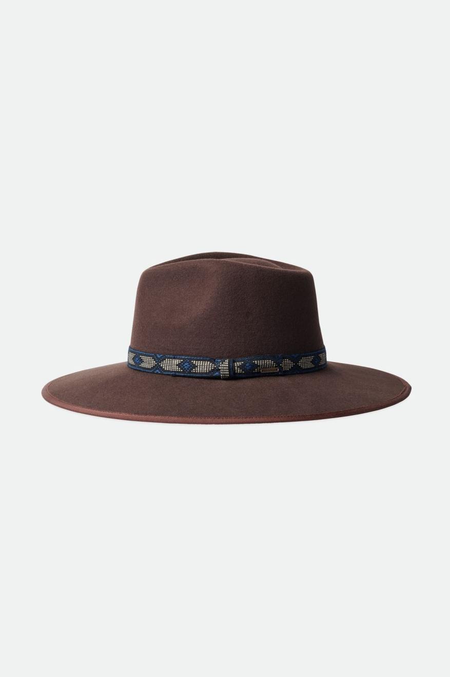 Sombreros Brixton Jo Rancher Hat Mujer Marrones Oscuro | WXUIJC724