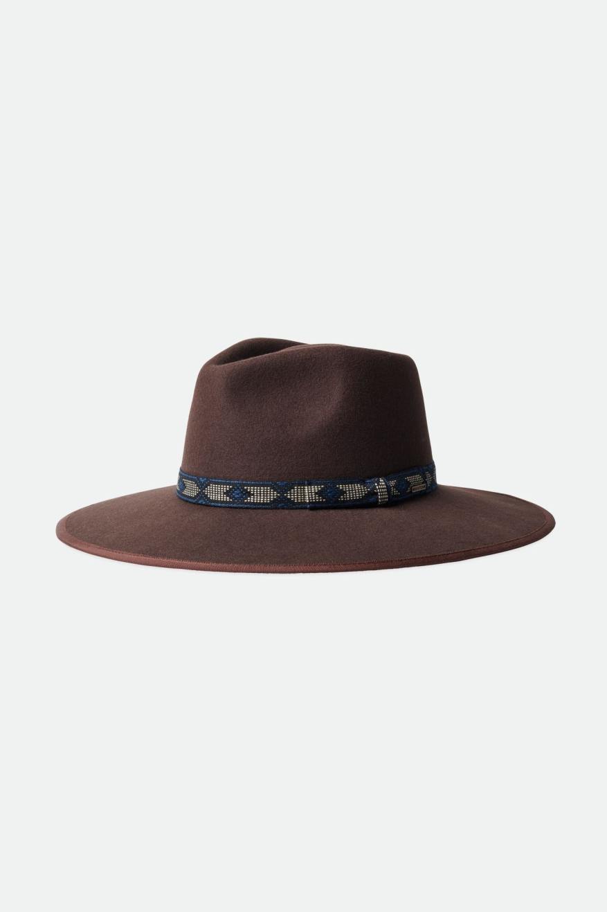 Sombreros Brixton Jo Rancher Hat Mujer Marrones Oscuro | WXUIJC724